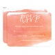 Orange Big Swash Response Cards Image 3 of 3